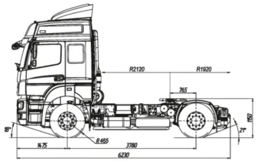 Купить KAMAZ (Камаз) 5490-80801-5P в лизинг для юридических лиц