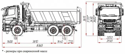 Купить KAMAZ (Камаз) 6580-87 (S5) в лизинг для юридических лиц