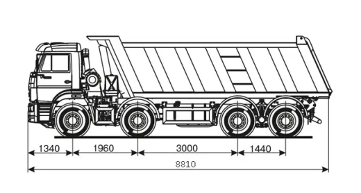 Купить KAMAZ (Камаз) 65201-49 (B5) в лизинг для юридических лиц