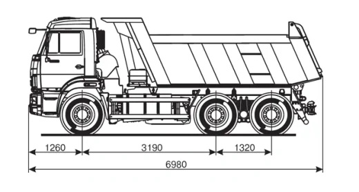 Купить KAMAZ (Камаз) 65115-48 (А5) в лизинг для юридических лиц